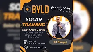 Solar Sales Training | Solar Crash Course with JC Rangel Part 1