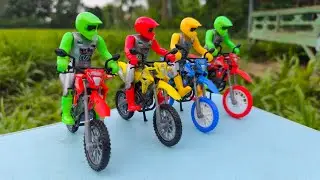 Mini X-trail Trial Practice Amateur Outside Experiment, Team Klx250, Team Ktm, Team Crf #7830