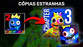 I tested strange copies of Rainbow Friends 2.