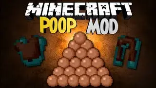 Minecraft Mod Showcase: Poop Mod - Toilets and Crap!
