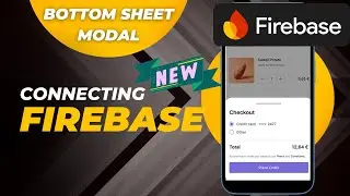 React Native Bottom Sheet Login with Firebase Authentication