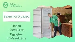 Bosch KSV36AI31 Egyajtós hűtőszekrény