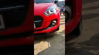 Swift modification | double decker spoiler | bumper Splitter @urban mod#custommodifiacation
