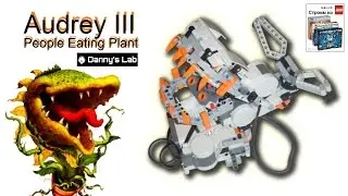 Хищный цветок Audrey III из LEGO Mindstorms NXT 2.0