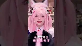 Very cute girl voice😍 Kawaii Japanese voice girl #shorts #short