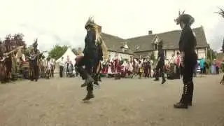 Wytchwood Morris dance Sorting Hat at Evesham National Morris Festival 2015