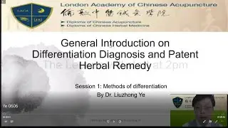 8 principle, 6 channels and 4 stages by Dr Liuzhong Ye LACA