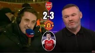 Wayne Rooney & Gary Neville REACTS to STUNNING 3-2 Win bs Arsenal! MOTD