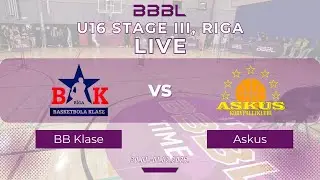 Basketbola Klase-2 2010 vs KK Askus Jetoil/Hiiumaa SPK 2010 | BBBL U16 | Stage III