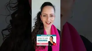 Can you use GERUNDS in English?