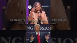 CONGRESISTA JASMINE CROCKETT INSULTA AL PRESIDENTE TRUMP