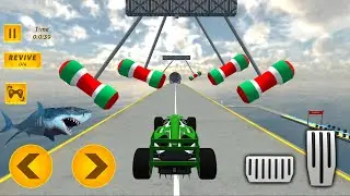 Formula Car Racing Simulator#1 Impossible Mega Ramp mobile game Android iOS Gameplay