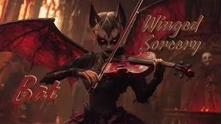 Bat-Winged Sorcery 🎻 ~ Enchanting Violin Metal in a Gothic Cathedral of Shadows