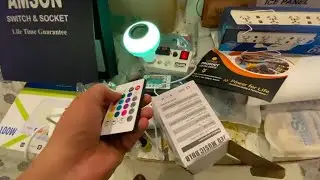 Speaker Bulb Bluetooth and Neon Light Rgb MUSA Brothers Electric Studio Day 4 #03234397917 #view
