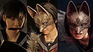 Silent Hill F - Hinako's Epic Transformation into Fox Mask Scene