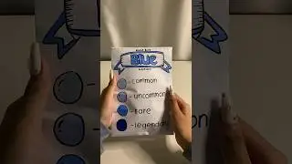 Blue blind bag 🐳❄️🥣🧊 #asmr #blindbag #papersquishy #diycrafts