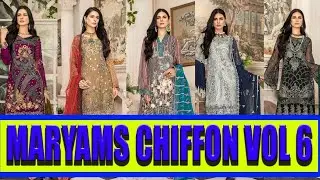 Maryams Chiffon Colletion Vol 6 2020 | Sara Clothes