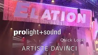 Elation Professional - Quick Look! Artiste DaVinci