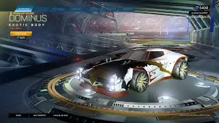 Rocket League Itemshop *Exotic* Burnt Sienna Dominus Car Body January 17th 2024