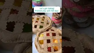 Baking theme felt toys