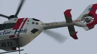 中日本航空ドクターヘリJA116D（Eurocopter EC135P2 ※ADS-Bなし）前で脇で後ろで旋回しながら家の真上を繰り返し通過⑦2025年12月23日（火）【2か月8日ぶり】【25分】