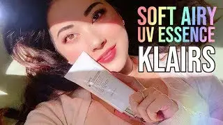 NEW! Klairs Soft Airy UV Essence Review | Wishtrend 'Vegan-friendly' Kbeauty Promotion!