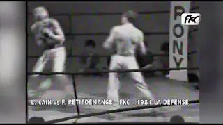 FULL CONTACT   L. CAIN vs F. PETITDEMANGE