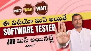 Software Testing Telugu Training in Hyderabad || Testing tools Telugu Course || Testing tools Demo