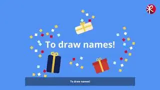 Draw names for your Secret Santa and celebrate the holidays together or remotely
