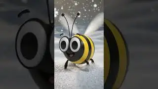 Snowfall and Soft Wings: Benny the Bee ASMR #ASMR #WinterASMR #SnowASMR #RelaxingASMR #CalmingSound