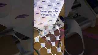 Com a Foison voc&ecirc; corta em uma passada s&oacute; 💜✨#trendviral #maquinadecorte #artesanatocriativo