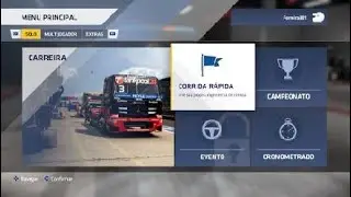 Truck Racing Championship: Jogando pela primeira vez