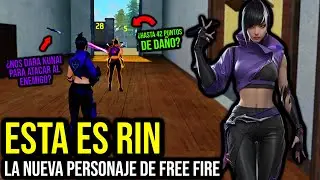 ESTA ES RIN LA NUEVA PERSONAJE DE FREE FIRE Y SU HABILIDAD *VENDABAL DE KUNAI* - &iquest;ESTAR&Aacute; ROTA?