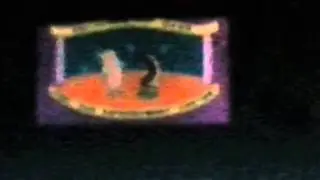 Old school drive in movie theater intermission