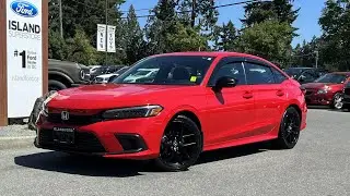 2022 Honda Civic Sport + Moonroof, Heated Front Seats, Dual Climate Ctrl Review | Island Ford 25580A