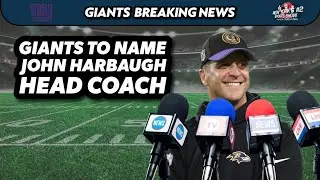 John Harbaugh expected to be named Giants head coach