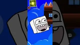 el nivel sin decoraci&oacute;n y con rate de geometry dash