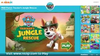Tracker's jungle rescue | Paw Patrol full episodes| Free Preschool Games for Kids | Nick Jr. UK