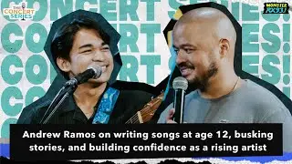 ANDREW RAMOS on writing songs at age 12, busking stories, and building confidence | RX931