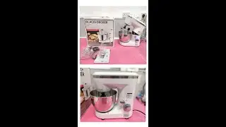 Black+Decker 1000W 6 Speed Stand Mixer #shorts