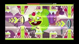 Happy Tree Friends (by DaFinn, Harder) [Geometry Dash]