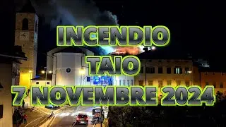 INCENDIO ABITAZIONE TAIO 2024