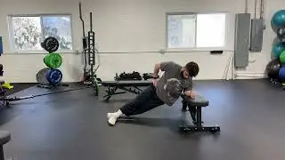 QL Hip Drop from Bench