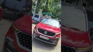 MG Hector Sharp PRO CVT(Red) Petrol AMT 2021, 39416km. For More Update Contact:- +918822133346.