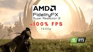 AMD FSR3 - Frame Generation - Forspoken - 3080Ti @ 1440p Ultra High