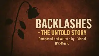 Backlashes - The Untold Story | Vishal | IPR-MUSIC | #newsong #hiphop #music #lovesong #bollywood