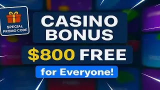 ✅ CASINO BONUS NO DEPOSIT $800 | Welcome Free Bonus + Free Spins Explained