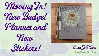 NEW Budget Planner | Erin Condren Monthly | Cara Jo Plans Budget Stickers
