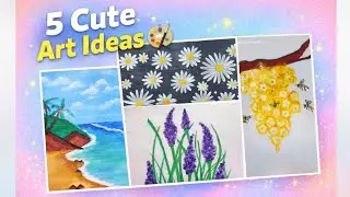 #5 cool and Interesting Acrylic Painting | Acrylic painting ideas #acrylicpainting #art #painting