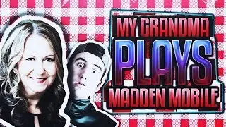 My GRANDMA PLAYS MADDEN MOBILE! INSANE LIMITED EDITION PULL! DISGUSTING BEANBOOZLED CHALLENGE!